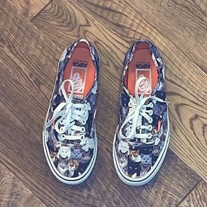 Vintage Vans ASPCA Cat Edition lace up sneaker Women’s sz 8.5 Men sz 7